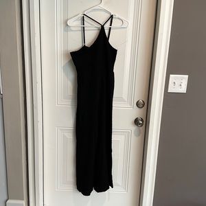 Black One Shoulder Jumpsuit